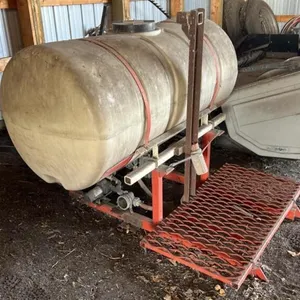 Front mount poly inoculator tank, (has been repaired)