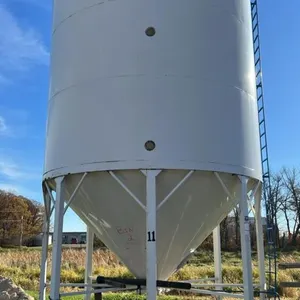 Approx 3000 bushel Vidir smooth wall hopper bottom bin, Bin #2