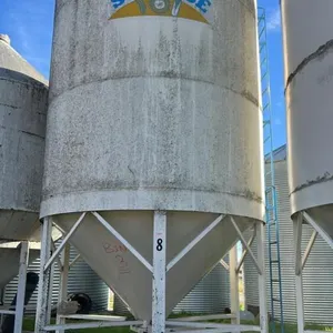 Approx 1400 bushel Sunrise smooth wall hopper bottom bin, Bin #3