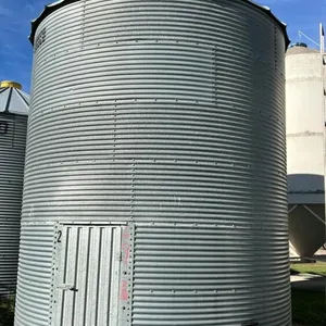 Approx 1950 bushel Westeel 14’ diameter flat bottom bin, Bin #9