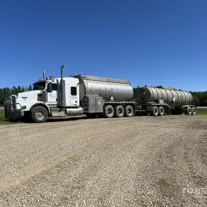 2015 Kenworth T800 19987 L 8x6 Sleeper Tanker Truck