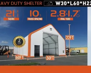 2025 HIlls Industrial 603022 30 ft x 60 ft x 22 ft Storage Building (Unused)