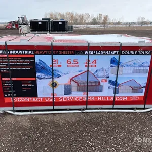 2025 HIlls Industrial 504026 50 ft x 40 ft x 26 ft Storage Building (Unused)