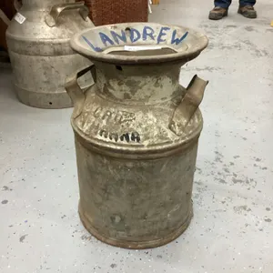 SMALL CREAM CAN W/ LID