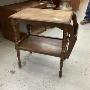 SMALL VINTAGE SIDE TABLE - NEEDS SOME REPAIR