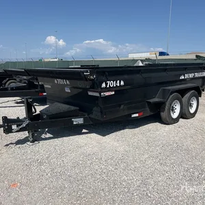 2025 Industrias America 7014 14 ft T/A Dump Utility Trailer