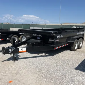 2025 Industrias America 7014R 14 ft T/A Dump Utility Trailer