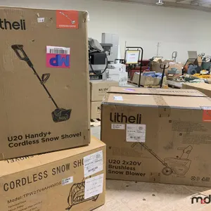 Cordless Snow Blower and (2) Cordless Snow Shovels
 UNRESERVED