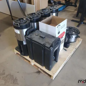 Pallet of Hot Beverage Dispensers, Crockpot and More
 UNRESERVED
