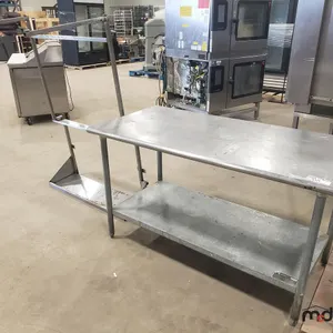 Stainless Steel Table & Shelf
 UNRESERVED