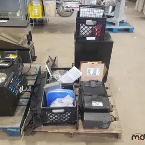 Pallet of Printers, Cabinet, Containers and Misc.
 UNRESERVED