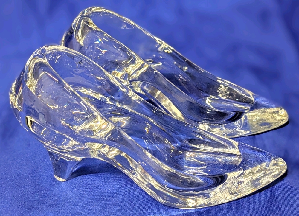 Cinderella's Glass Slippers 3" Tall