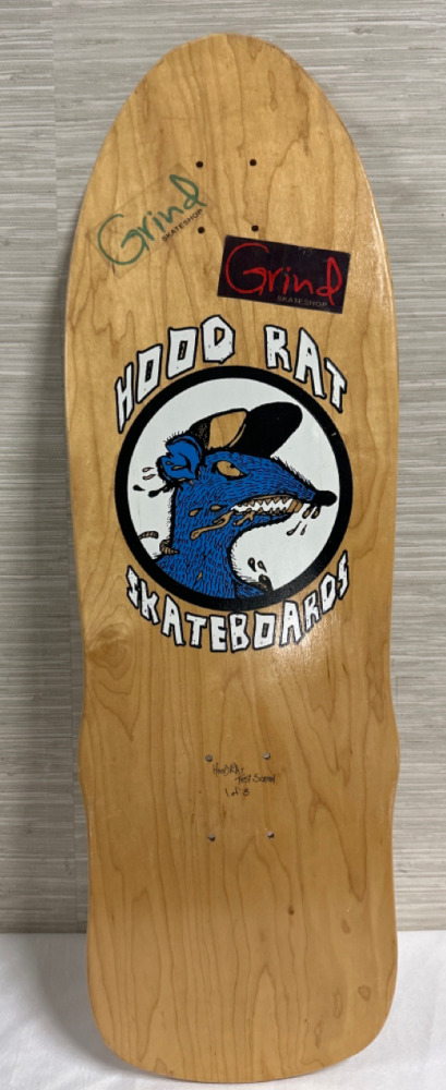 Hood Rat Skateboards 31” Wood Deck 1 of 3 Hoodrat Test Scrren From Hood Rat Skate Co