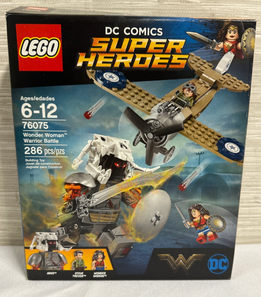 LEGO DC Comics Super Heroes Wonder Woman Warrior Battle 76075