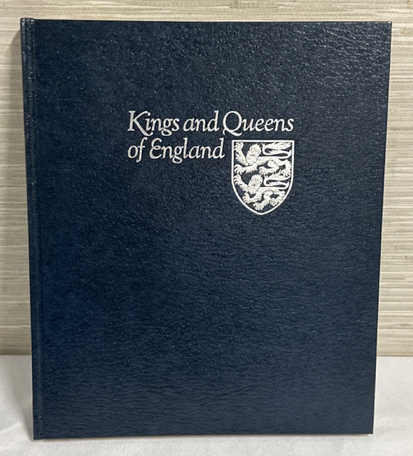 Postal Commemorative Scoiety Kings and Queens of England a Collection of First Day Covers Featuring Offical Commemorative Stamps Fron St.Vincent 1977