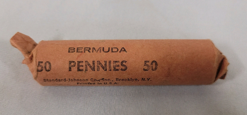 1970 Bermuda One Cent Penny Roll
