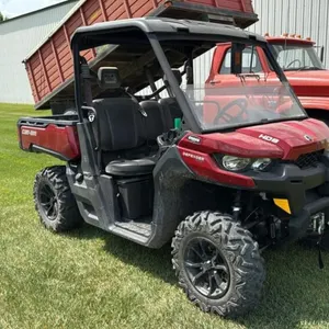 2017,  Can Am Defender XT8D8 UTV w/ manual dump box, 7239 miles showing,  VIN: 3JBUKAN40HK000911, Owner: Gregory K McLeod, Marshall B McLeod, Seller: 
