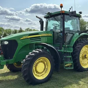 JD 7820 MFWD tractor, S/N RW7820A016343