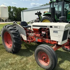 Case 885 David Brown 2WD open station tractor, S/N 11008526