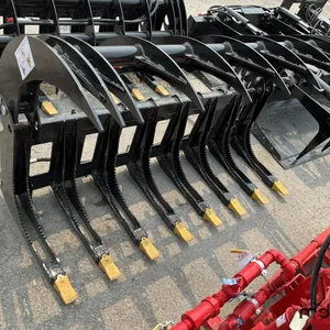 GIYI 72" Skid Steer Curved Log Grabber
 UNRESERVED