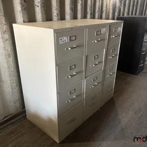 4-Door Vertical File Cabinets
 UNRESERVED