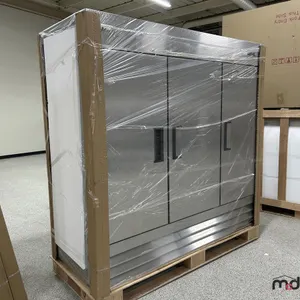 iBeeCool RR3 3-Door Stainless Refrigerator
 UNRESERVED