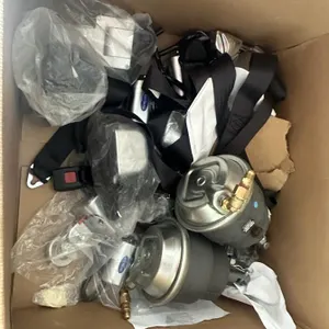 Box of Seat Belts & Vehicle Bus Parts
 UNRESERVED