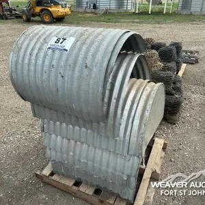 HALF ROUND AERATION TUBES