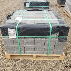 Keystone Products Roman Paver 8" x 6" x 2 3/8" Slate Coloured Patio Stones (Qty: 240 / 83 Sq. Ft.)
 UNRESERVED