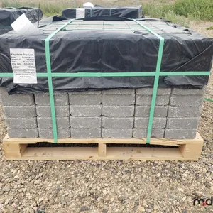 Keystone Products Roman Paver 8" x 6" x 2 3/8" Slate Coloured Patio Stones (Qty: 240 / 83 Sq. Ft)
 UNRESERVED