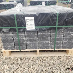 Keystone Products Roman Paver 8" x 6" x 2 3/8" Charcoal Coloured Patio Stones (Qty: 240 / 83  Sq. Ft)
 UNRESERVED