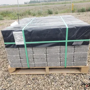 Keystone Products Roman Paver 8"x 6" x 2 3/8" Slate Coloured Patio Stones (Qty: 240 / 83 Sq.Ft)
 UNRESERVED