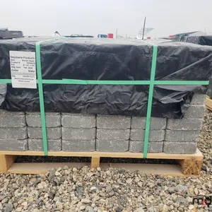 Keystone Products Roman Paver 8" x 6" x 2 3/8" Slate Coloured Patio Stones (Qty: 240 / 83 Sq. Ft)
 UNRESERVED