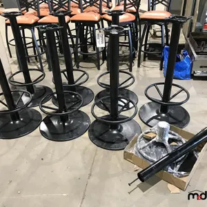 (8) Bar Stool/Table Metal Bases
 UNRESERVED