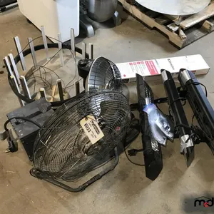 (3) Infrared Smart Heaters, Dimplex Baseboard Heater, Norms Large Space Fan, Presto Heat Dish, Light up Chandelier and Dimplex Space Heater
 UNRESERV