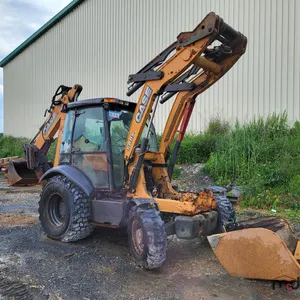 2012 CASE 580N Chargeuse-pelleteuse (Hors Service)
 UNRESERVED