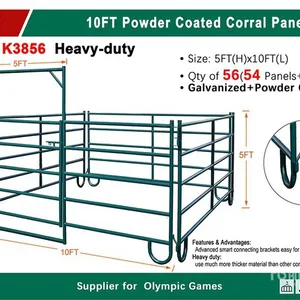 Quantity of (54) 2025 KJ K3856 10 ft Livestock Panel (Unused)