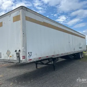 2010 Vanguard VIP4000 53 ft x 102 in T/A Van Trailer