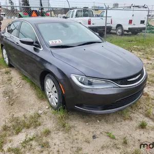 IMPOUND UNIT: 2016 Chrysler 200 Car (Black)
 UNRESERVED
