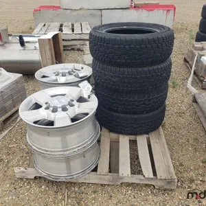 Pallet w/ (4) 225/60R17 Tires & GMC Rims
 UNRESERVED