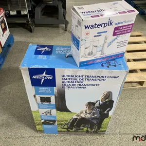 Medline Transport Chair and Water Pik Flosser
 UNRESERVED