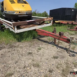 Homebuilt (8' x 4') Flat Deck Trailer
 UNRESERVED