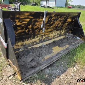 Homebuilt 92" Hydraulic Jaw Skid Steer Bucket
 UNRESERVED
