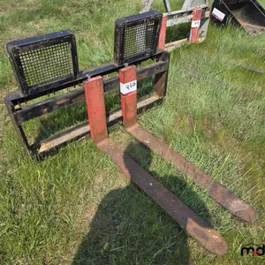 Homebuilt 42" x 5" Skid Steer Forks
 UNRESERVED