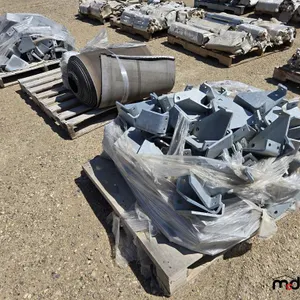 (2) Pallets of Connector Brackets and Conveyor Mats and Electric Motor
 UNRESERVED