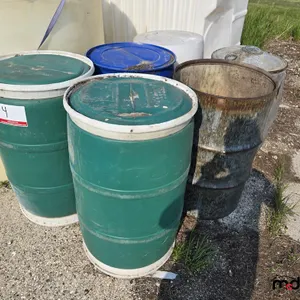 Assorted 210L Barrels
 UNRESERVED
