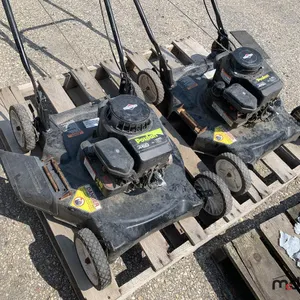 (2) Poulan Push Lawn Mowers (Both Pull Over)
 UNRESERVED