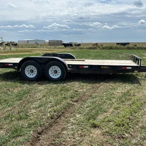 Bubba T/A Bumper Pull Flatdeck Trailer
