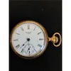 ^ Antique Waltham Watch - Hunting Style Bartlett Model Pocket Watch - Runs