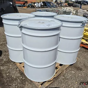 (4) 55-Gallon Steel Drums
 UNRESERVED